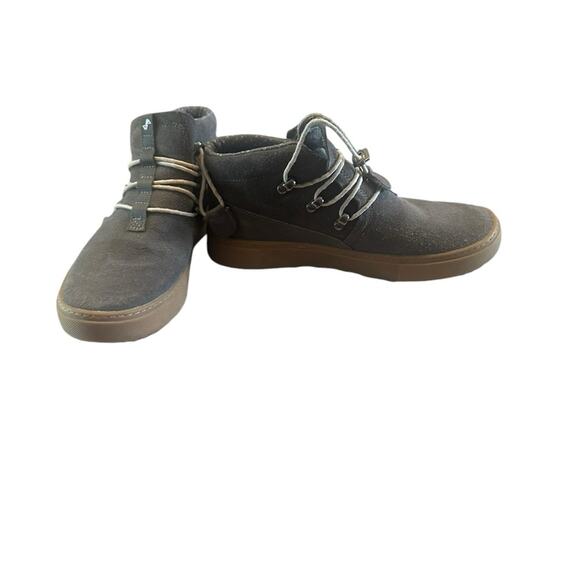 Forsake Lucie Slip gray leather slip on chukka boots 6.5 - Picture 4 of 6